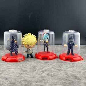 Lot of 4 Toy Domez My Hero Academia Collectable Figures & Keyring Katsuki Bakugo